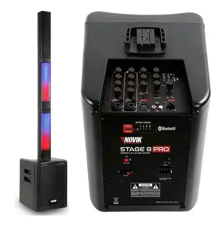 Sistema de Sonido Novik Stage 8 Pro con Luces LED - 4