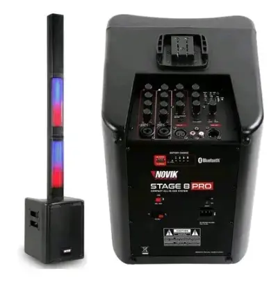 Sistema de Sonido Novik Stage 8 Pro con Luces LED - miniatura 4
