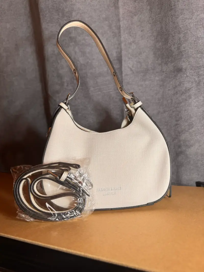 Cartera de Hombro con Correa doble Ajustable - 6