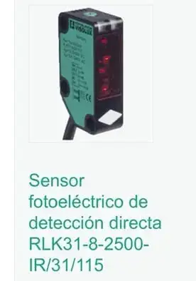 Sensor fotoeléctrico de detección directa Pepperl - miniatura 1