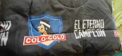 Plumon/Cobertor de cama Colo-Colo negro - miniatura 3