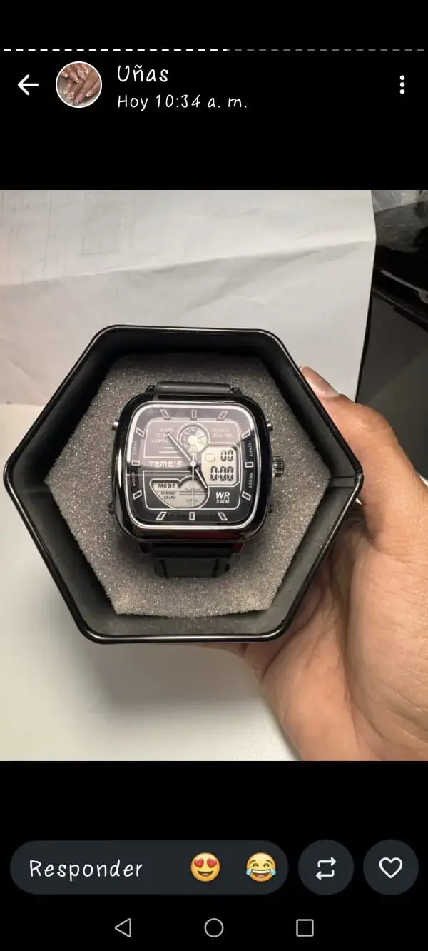 Reloj Curren de acero inoxidable para hombre - 1