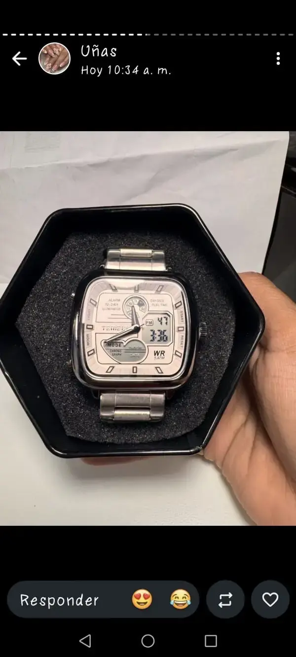 Reloj Curren de acero inoxidable para hombre - 2