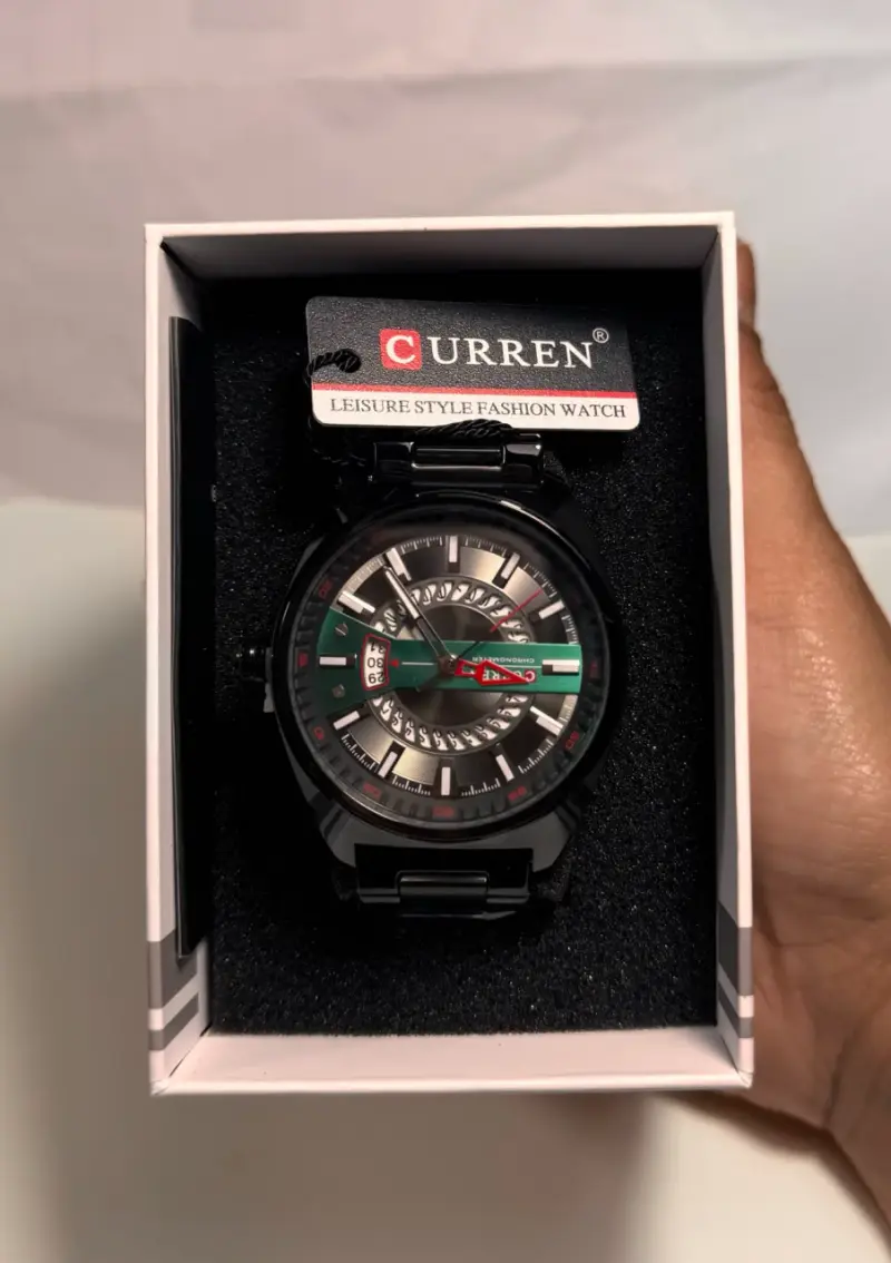 Reloj Curren de acero inoxidable para hombre - 4