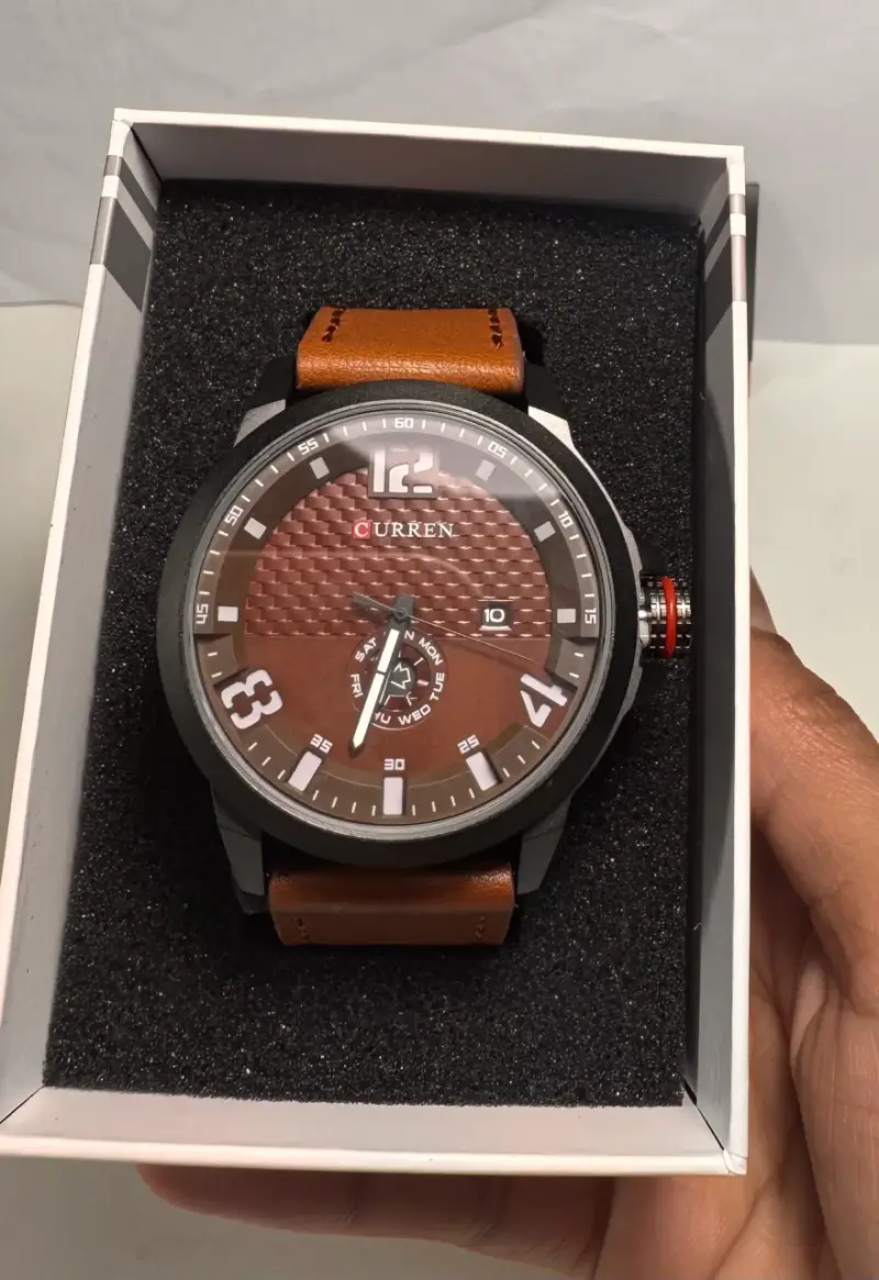 Reloj Curren de acero inoxidable para hombre - 5