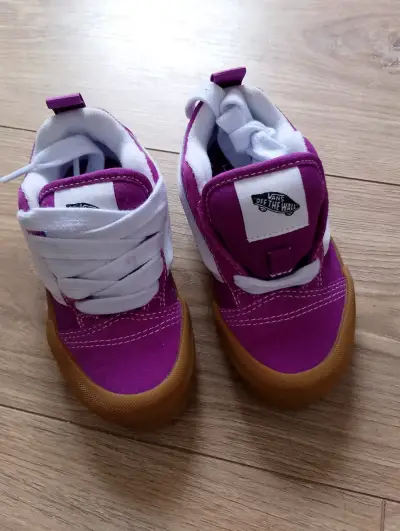 Zapatillas Vans para niñas color morado - miniatura 1