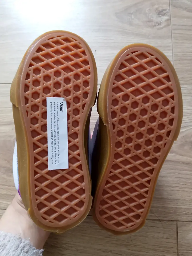 Zapatillas Vans para niñas color morado - 3