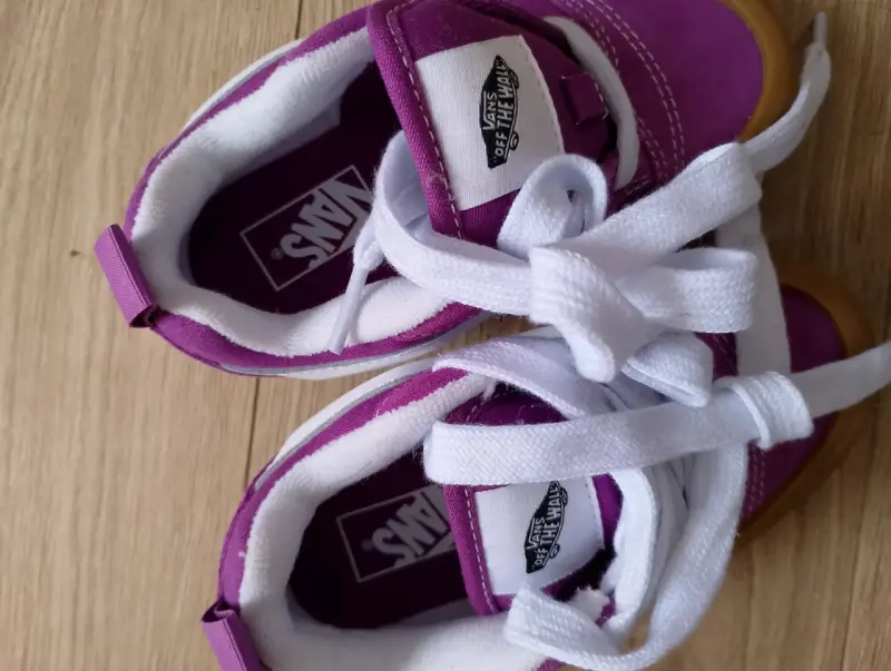 Zapatillas Vans para niñas color morado - 4