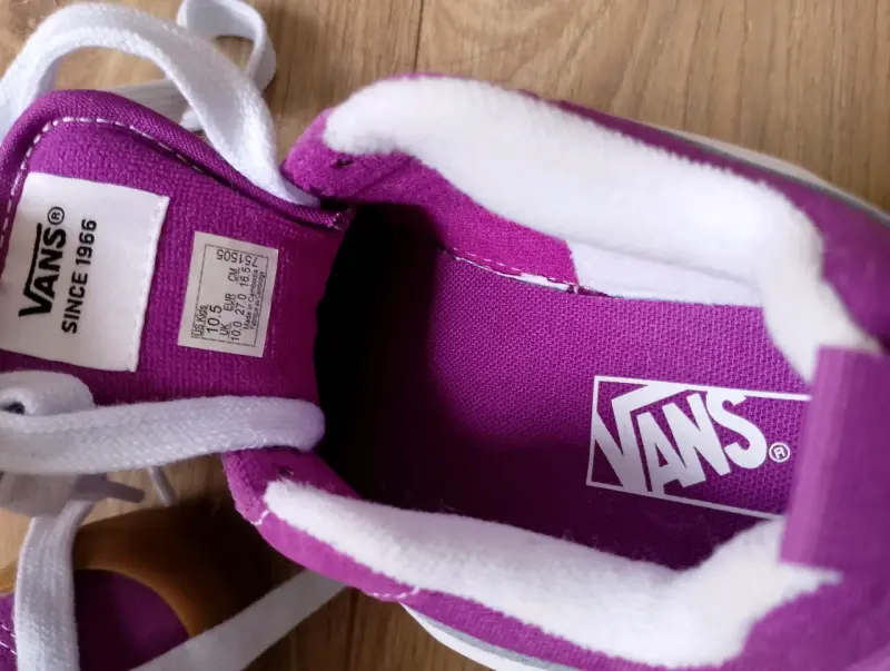 Zapatillas Vans para niñas color morado - 5