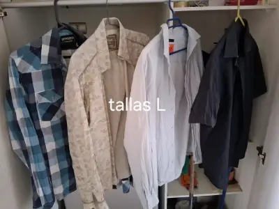 Lote de camisas para hombre en tallas M y L - miniatura 2