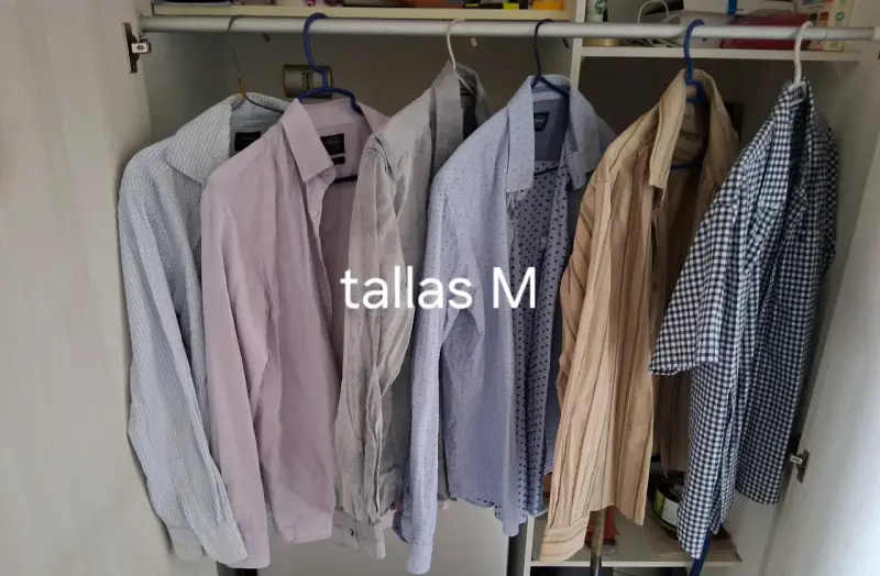Lote de camisas para hombre en tallas M y L - 3