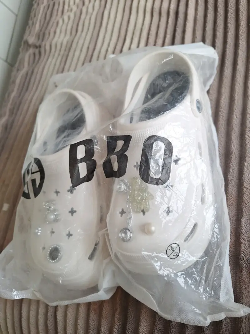 Zapatillas blancas decoradas BBO talla 38/39 - 3