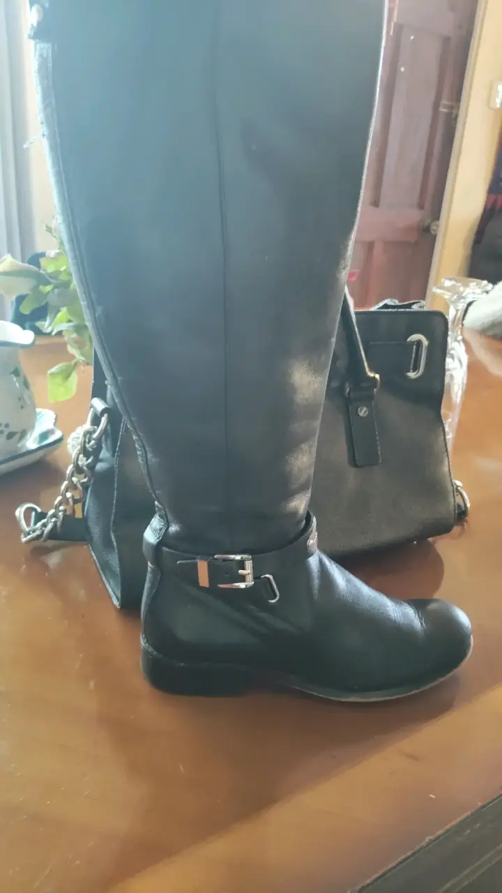 Botas de cuero negras Michael Kors - 4