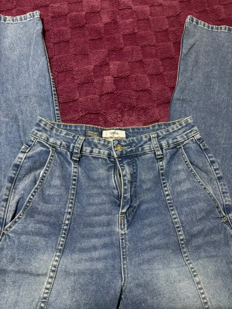Lote de pantalones de mezclilla y cargo para mujer - 5