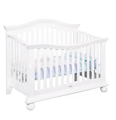 Cuna de madera blanca para bebé Infanti - miniatura 4