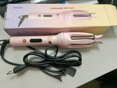 Rizador de Pelo Automático Teckwe Rosado - miniatura 1