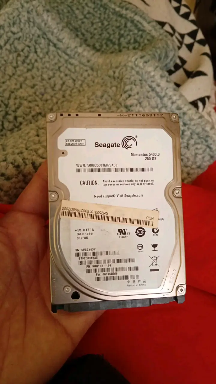 Disco duro Hdd 250gb - 1