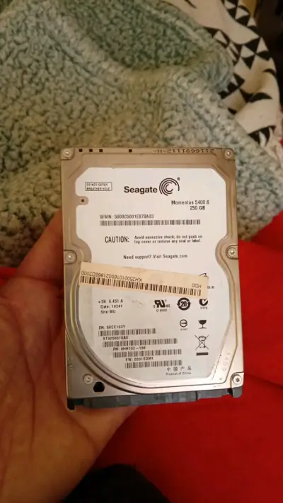 Disco duro Hdd 250gb - miniatura 1