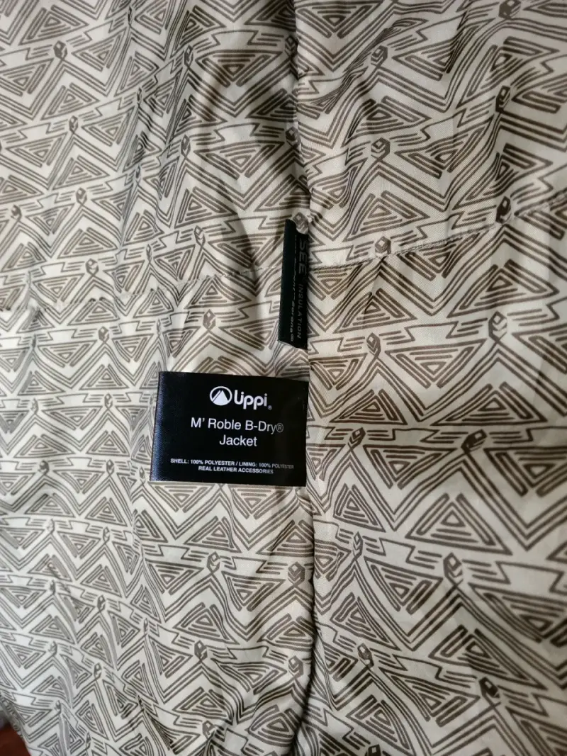Chaqueta impermeable verde Upp L Roble B-Dry - 2