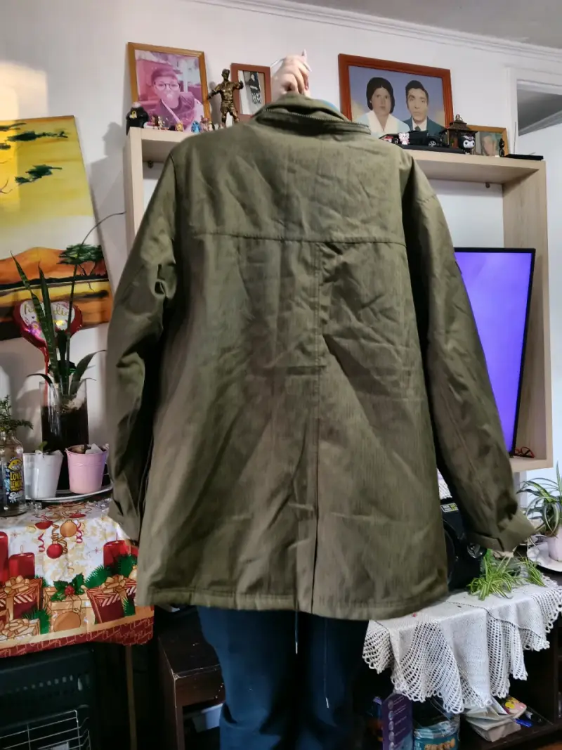 Chaqueta impermeable verde Upp L Roble B-Dry - 3
