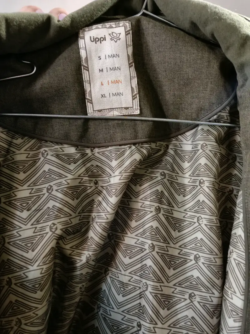 Chaqueta impermeable verde Upp L Roble B-Dry - 5