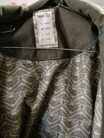 Chaqueta impermeable verde Upp L Roble B-Dry - miniatura 5