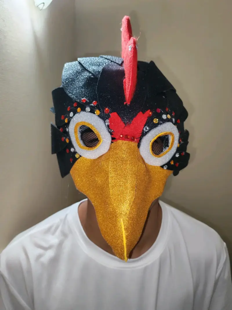 Máscara de condor para disfraces y fiestas - 3