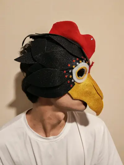 Máscara de condor para disfraces y fiestas - miniatura 4
