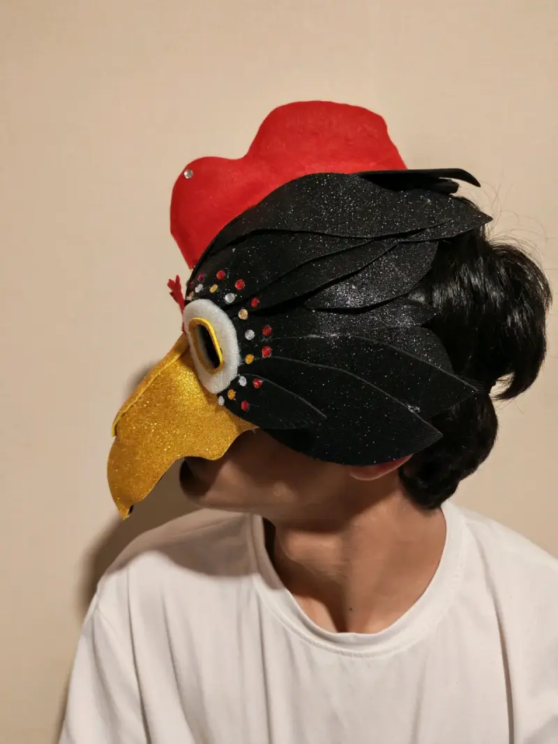 Máscara de condor para disfraces y fiestas - 5
