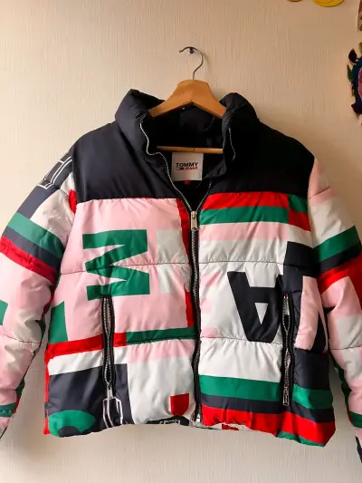 Chaqueta acolchada multicolor Tommy Hilfiger talla - miniatura 2