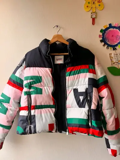 Chaqueta acolchada multicolor Tommy Hilfiger talla - miniatura 3