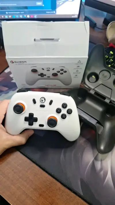 Control inalámbrico GameSir T4 Pro blanco - miniatura 1
