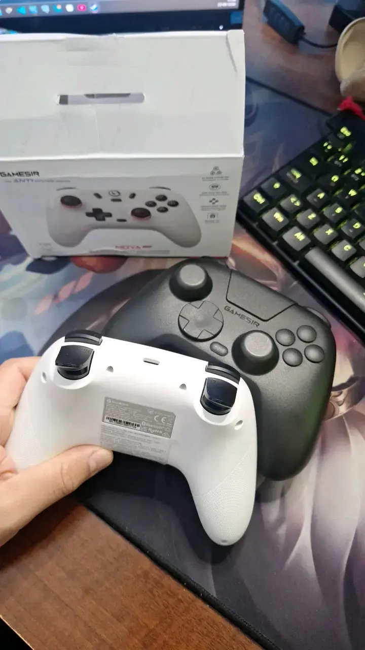 Control inalámbrico GameSir T4 Pro blanco - 3