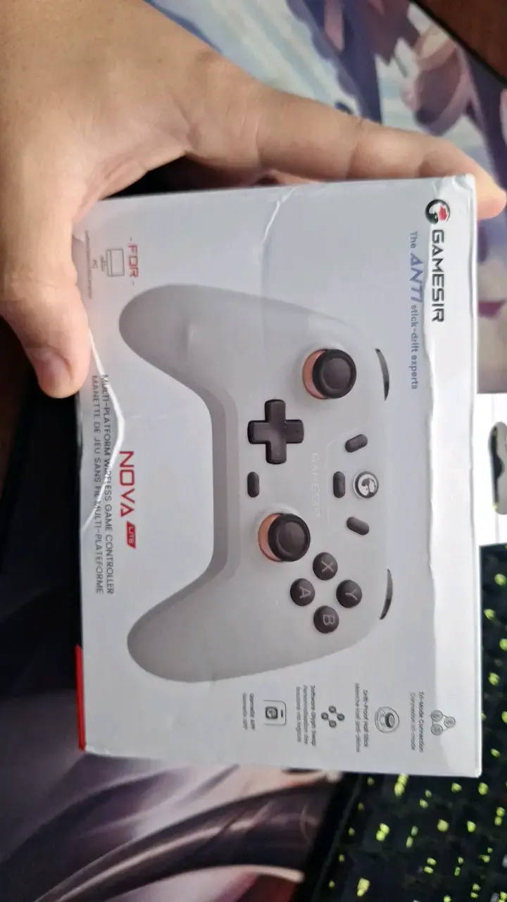 Control inalámbrico GameSir T4 Pro blanco - 4