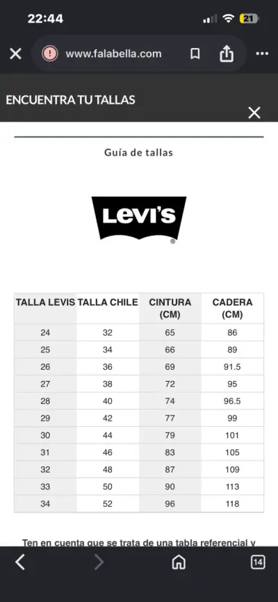 Jeans Levi's Mujer Azul Oscuro - miniatura 3