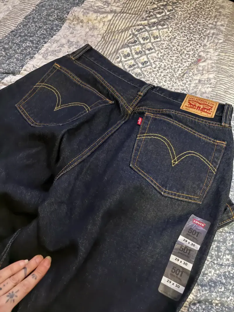 Jeans Levi's Mujer Azul Oscuro - 6