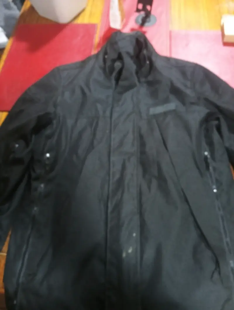 Chaqueta Negra Nerve Scooter Talla S - 5
