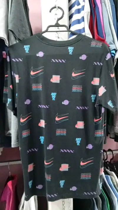 Polera Nike Just Do It estampada negra - miniatura 2