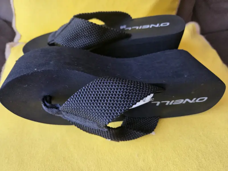 Sandalias negras O'Neill de plataforma - 3