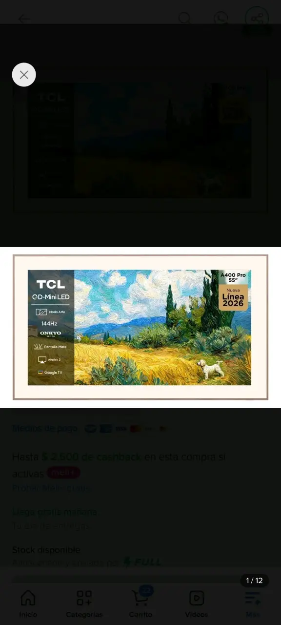 Televisor TCL 55 pulgadas 4K UHD - 2