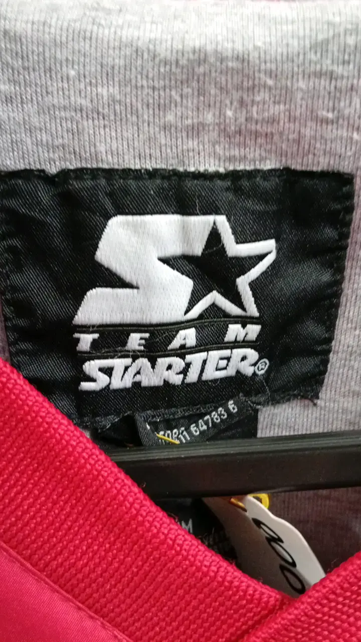 Chaqueta deportiva roja Georgia Team Starter - 2