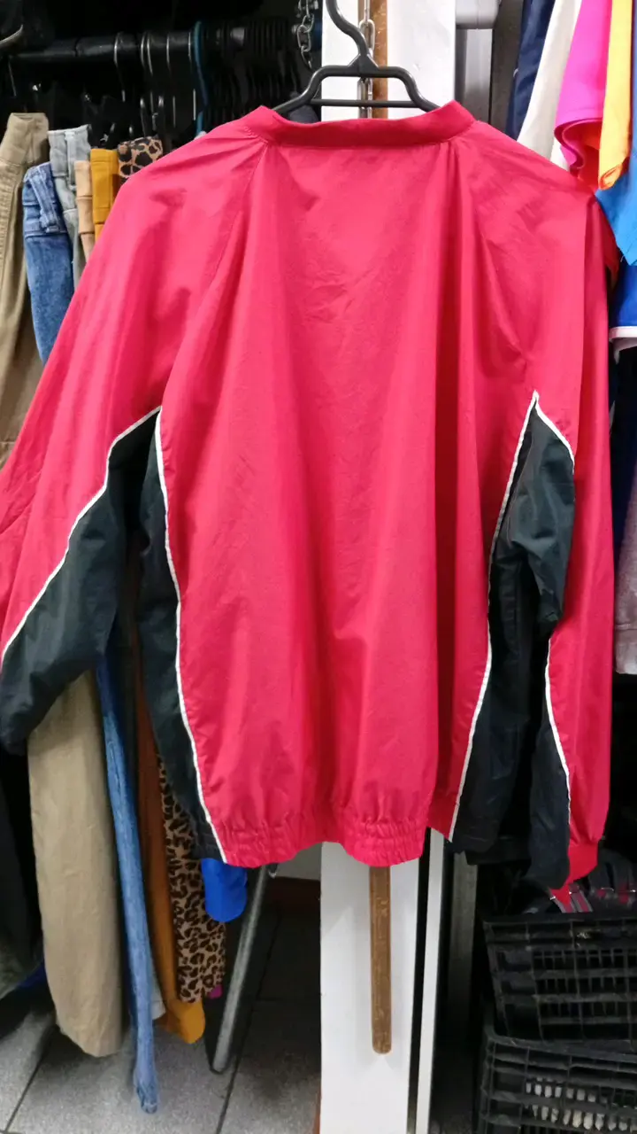 Chaqueta deportiva roja Georgia Team Starter - 3