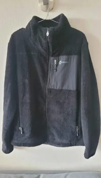 Chaqueta polar negra Gnomo para hombre - miniatura 1