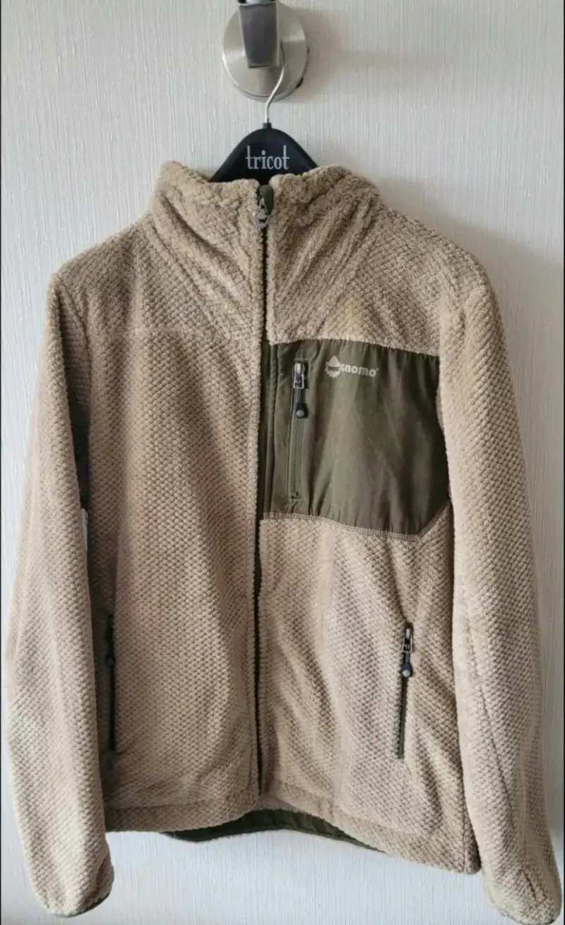Chaqueta polar Gnomo beige