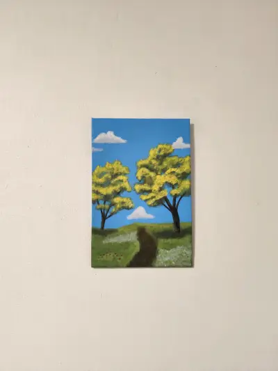 Pintura o cuadro Espinos en primavera - miniatura 2