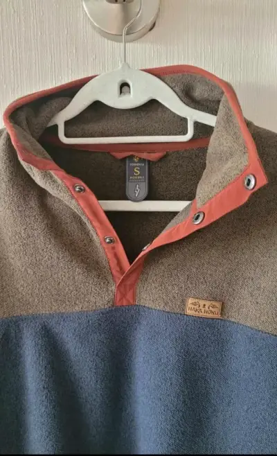 Polar  azul y vere para hombre haka honu - miniatura 3