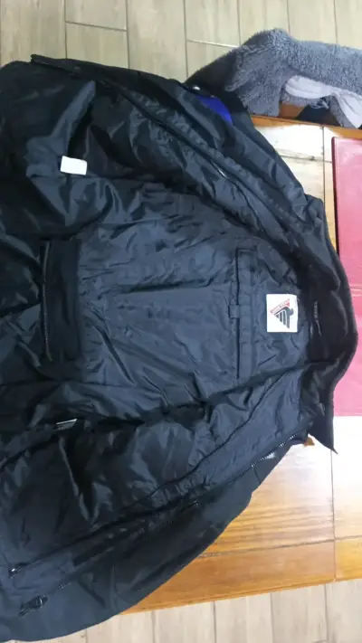 Chaqueta de moto Cycle Spirit azul y negra - miniatura 2