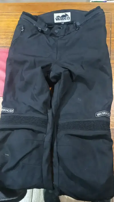 Pantalones de moto Vanucci negros - miniatura 1