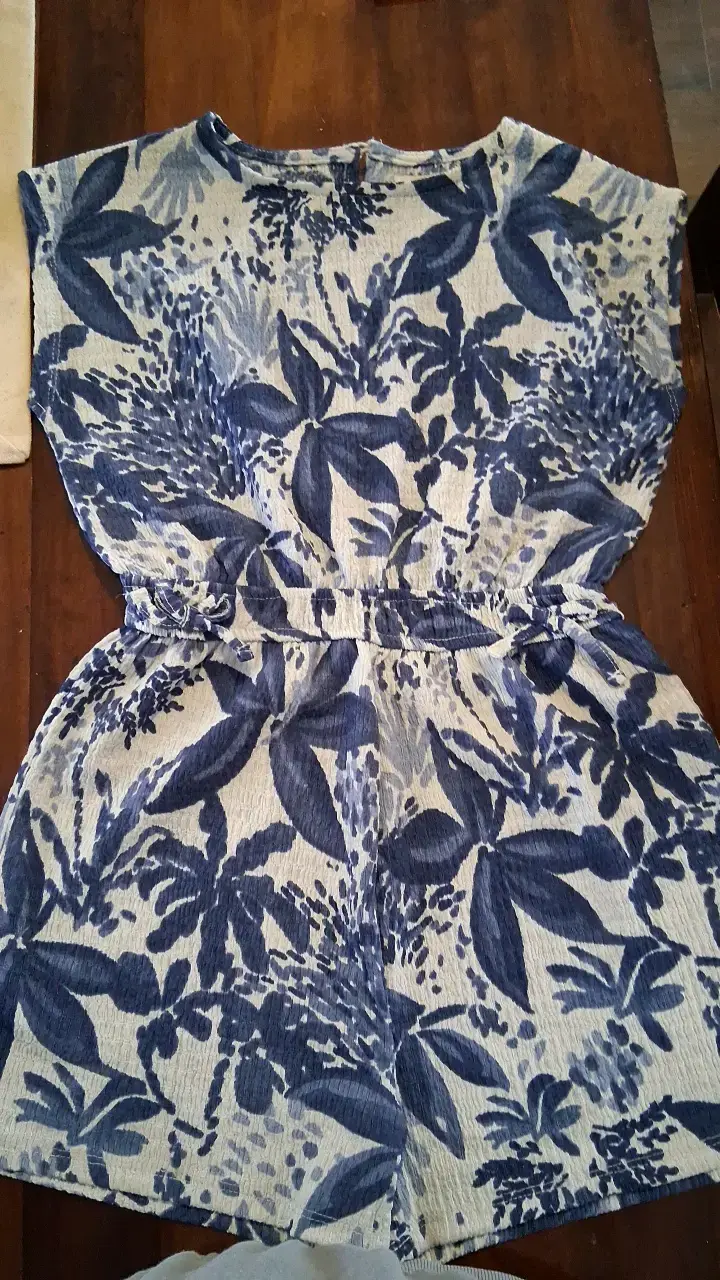 Vestido enterito infan estampado azul Umbrale Kids - 1