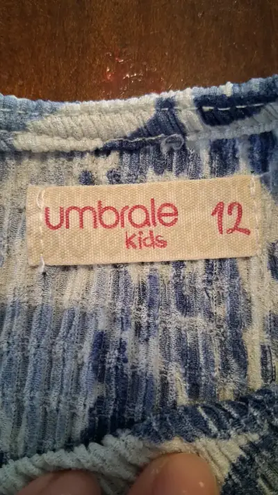 Vestido enterito infan estampado azul Umbrale Kids - miniatura 2